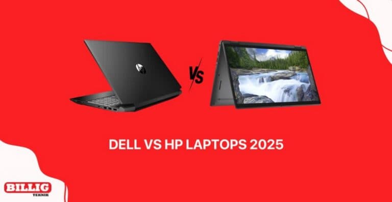 DELL vs HP Laptops 2025: Vilket märke är bäst?