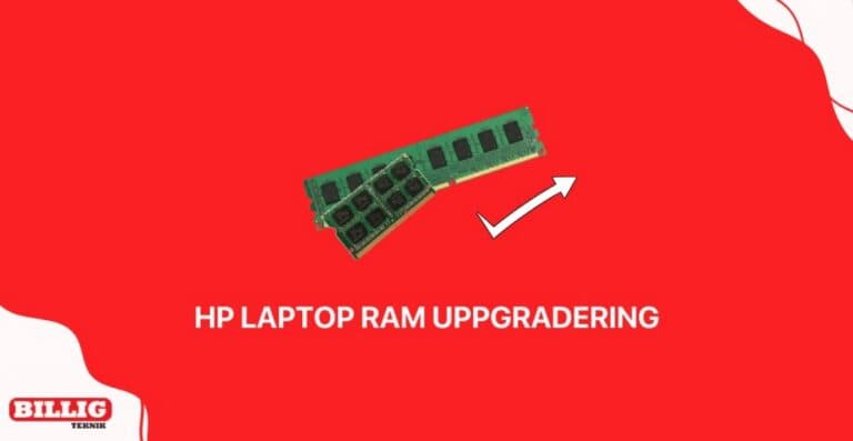 Hur man uppgraderar RAM på en HP laptop: Komplett guide för minnesuppgradering