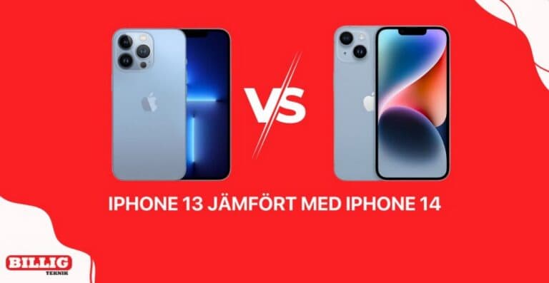 iPhone 13 vs iPhone 14: Specifikationer, pris och funktioner i jämförelse