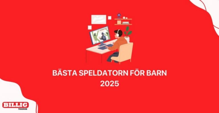 Bästa speldatorn för barn 2025 - Expertguide för föräldrar