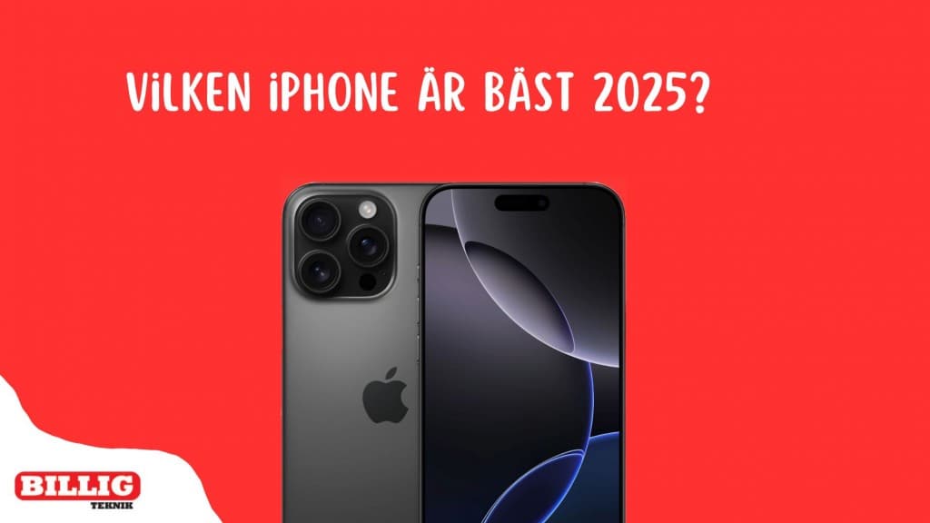 Vilken iPhone är bäst 2026