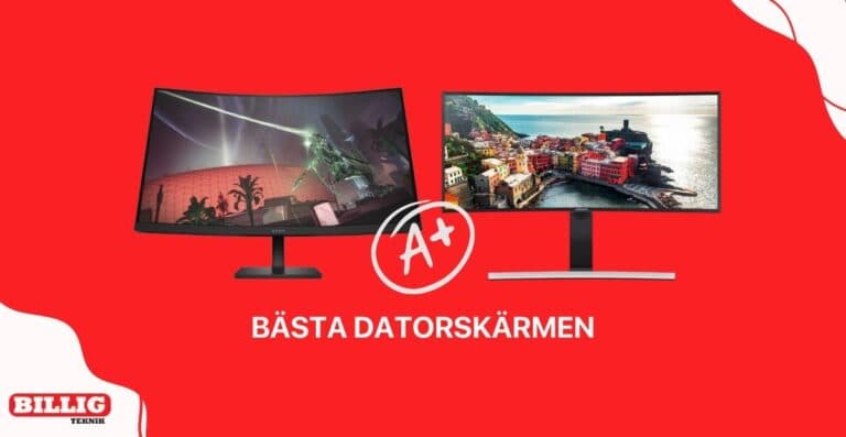 Bästa datorskärmen