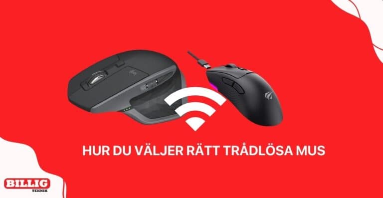 bästa trådlösa mus