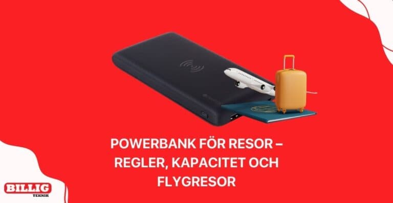 powerbank flygplan