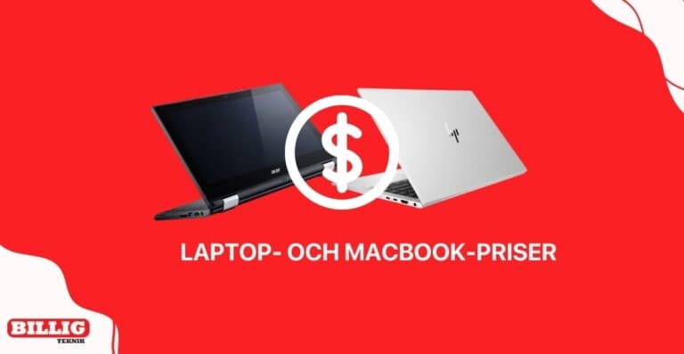 laptop pris