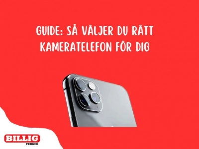Vilken mobil har bäst kamera? Guide till 5 bästa mobilkamerorna 2024