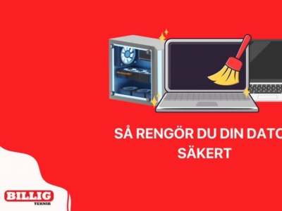 Så rengör du din dator säkert – guide för laptop & stationär dator