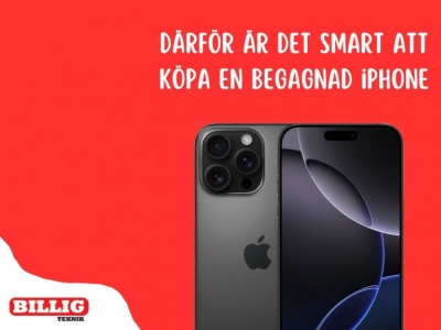 Därför är det smart att köpa en begagnad iPhone - Förslag på olika modeller