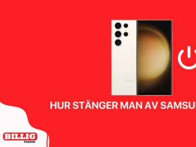 Hur stänger man Samsung Galaxy S23 – 4 enkla sätt för alla modeller