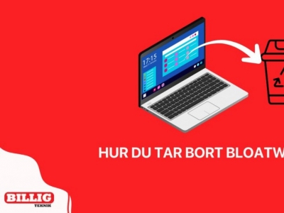 Vad är bloatware och hur tar man bort det från begagnade enheter