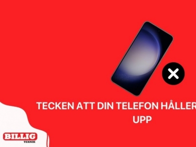 5 tecken att din telefon håller på att ge upp