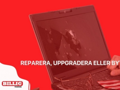 Ska du reparera, uppgradera eller byta ut din laptop?